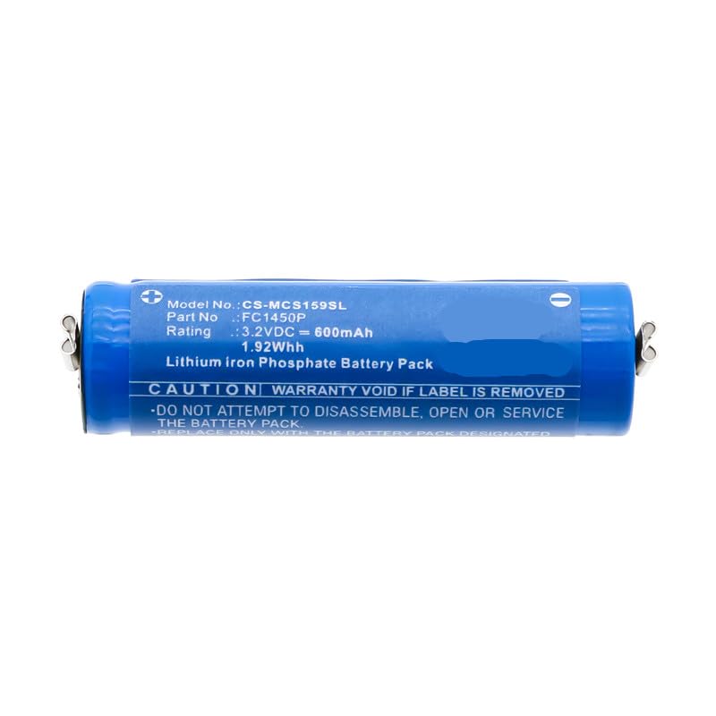 Batteria di ricambio per Moser ChromStyle 1584 Li pro mini PN: Moser FC1450P 600 mAh/1,92 Wh per 3,2 V