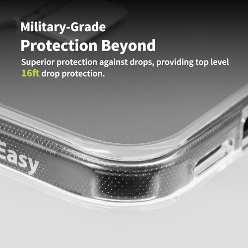 Coque iPhone 16 Pro Max MagSafe avec support anneau antichoc de qualité militaire