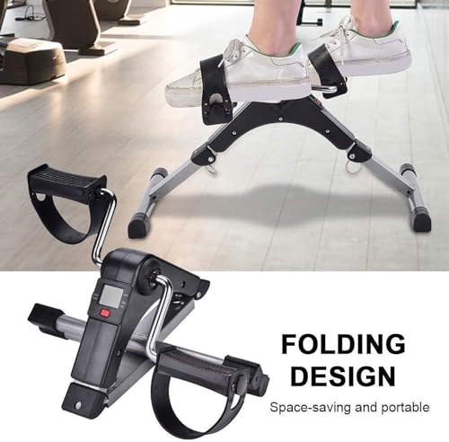 Ejercitador de pedal portátil con pantalla LCD miniatura 6