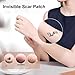 Tattoo Cover Up Tape, Ultra-Thin Coverage Invisible Stickers, Full Coverage Flesh-Colored Birthmarks Scars Stickers Waterproof Natural Concealer Stickers,6 Count (Pack Of 1)