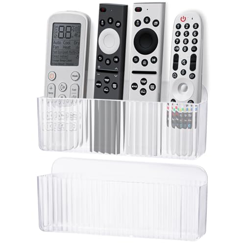 Support mural acrylique pour télécommandes : fini la perte de vos boîtiers