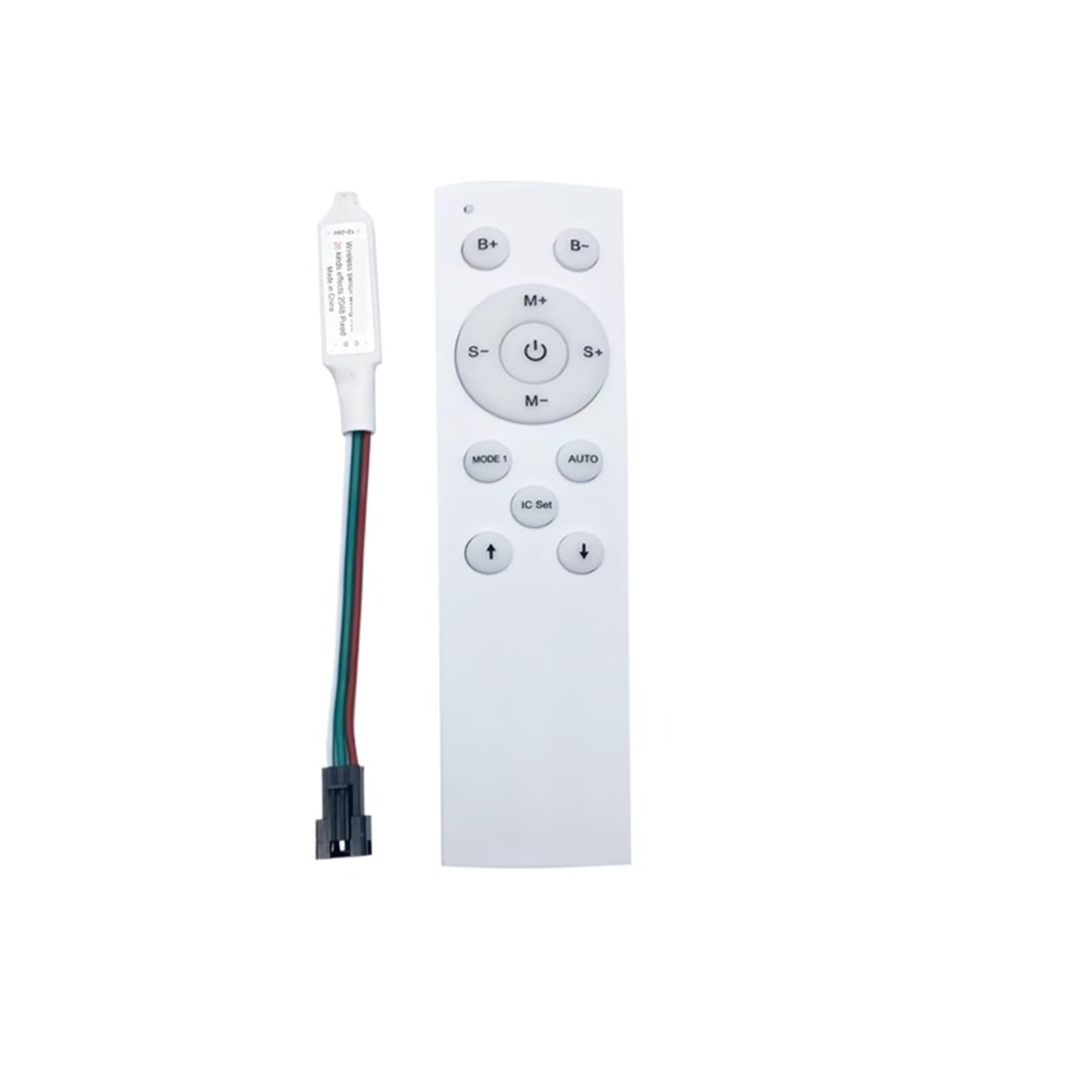 Controlador de flujo de agua de 12 teclas para evitar apagones bruscos en luces de tiras led