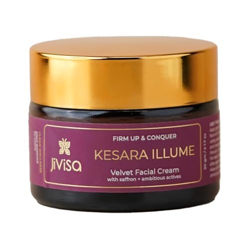 Image of JiViSa Kesara Illume Firming Facial Cream for Youthful and Firm Skin(50 gm)