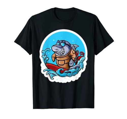 Abbigliamento squalo perfetto per qualsiasi amante dello squalo, subacqueo, biologo marino che lancia o partecipa a una festa di compleanno di squalo. Perfetto per gli accessori della tua collezione di squali.