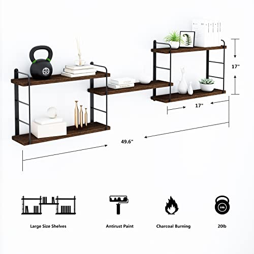 Mxcse MXCSE2356 Wall Mounted Floating Shelves thumb #2