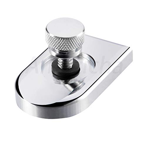 Amazicha Chrome Stainless Steel Seat Bolt Tab Screw Mount Knob Cover Kit Compatible For Harley Davidson Sportster Softail Touring Dyna 1996-2023 #TOP3