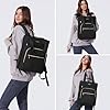 LOVEVOOK Cityrucksack Damen 17.3 Zoll Laptop Rucksack Damen Handtasche 2 in 1 Backpack Women Schulrucksack Mädchen Teenager Wasserdicht Casual Daypacks für Uni Schule Reise Business #1