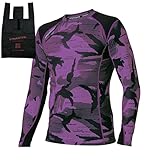 [武蔵野ユニフォーム] TAKAYA ハイブリッドロングスリーブ ウォームストレッチ インナー 作業着 GRANCISCO 〈028- GC-W060-エコ〉 (3L, 19-グレープ)