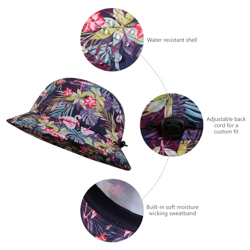 Image of BASSDASH UPF50+ Fishing Bucket Hat for Men Women Lightweight Water Resistant Packable Outdoor Summer Sun Hats FH13