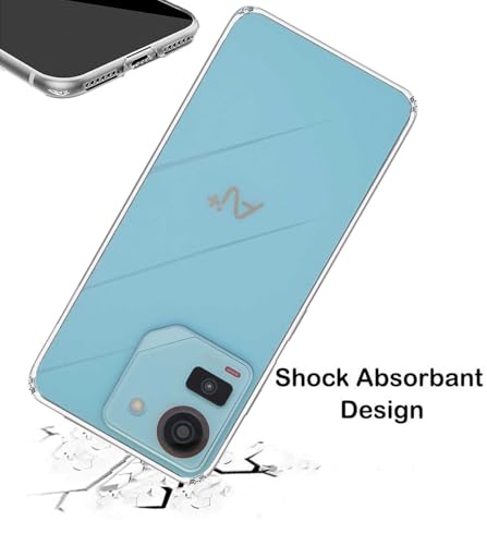 Image of Soft Silicone TPU Flexible Back Cover Compatible with Ai+ Pulse