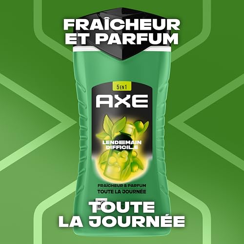 Gel Douche AXE Lendemain Difficile aux agrumes naturels et formule hydratante