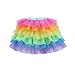 Tao-Ge Rainbow Tulle Skirts for Girls Unicorn Tutu Skirts for Halloween,Party