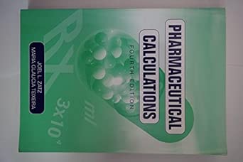 Pharmaceutical Calculations 4th Edition book cover