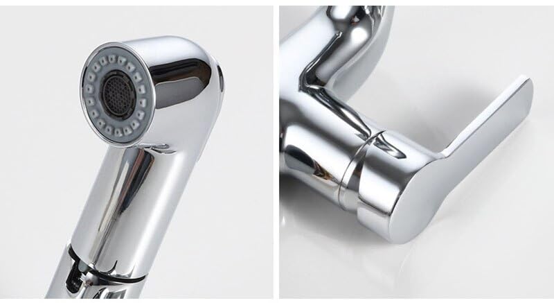 Mitigeur de lavabo extractible pour simplifier la toilette de salle de bain - 4
