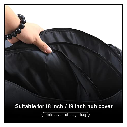 XIAO FAN Compatible With Tesla Hubcaps Bag Oxford Wheel Cover Storage Bag Compatible With Model 3 20