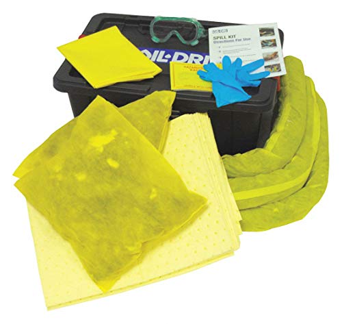 Image of Oil-Dri L91415 Haz Mat Mobile Spill Tote, 15 Gallons Capacity