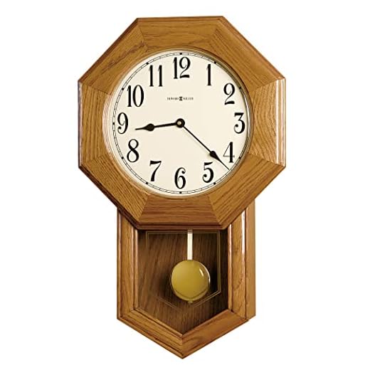 Elliott Schoolhouse Pendulum Wall Clock