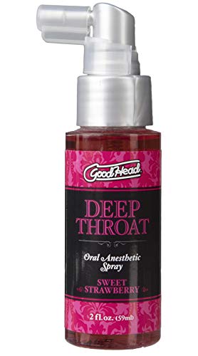 GoodHead Deep Throat Spray - Sweet Strawberry (package of 3) by Beststores GoodHead Deep Throat Spray - Sweet Strawberry (package of 3) by Beststores