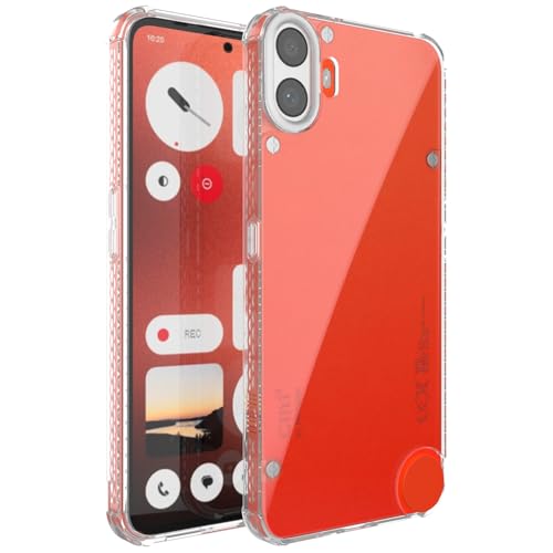 「黄ばみ防止・落下保護」TUDIA SKNバンパーCMF Phone 1 用 ケース、【強化コーナー】耐衝撃 黄ばみ防止 滑り止め 超薄型TPUケース Nothing CMF Phone 1 対応