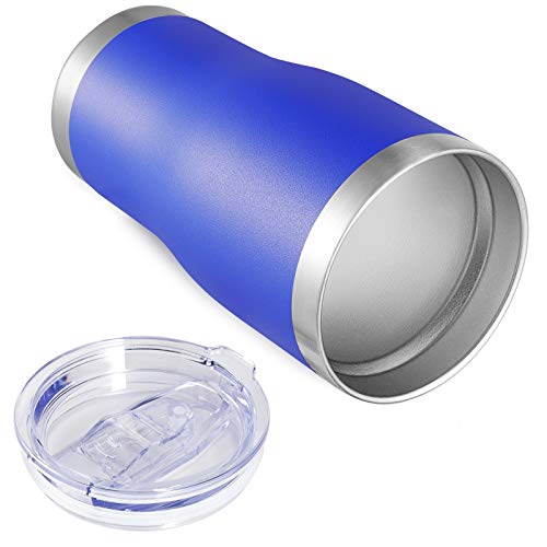 Vegond 20Oz Tumbler Stainless Steel Tumbler Cup With Lid And Straw Vacuum Insulated Double Wall Travel Coffee Mug(Blue 12 Pack) #TOP5
