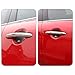 MANG JIANG 2 PCS Door Handle Protector, Union Jack Carbon Fiber Texture 3D TPU Stickers Car Door Scratches Protective Films Cover Pad for Mini Cooper R50 R52 R55 R56 R60 F54 F55 F56 F60 F65 F66 F67