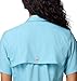 Columbia Womens PFG Tamiami II Short Sleeve Fishing Shirt, Vintage Blue, X-Small