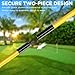 KINGTOP Golf Flagstick Mini, Practice Putting Green Flag Stick for Yard, Pole | Pin | Flagpole, Portable 2-Section Design, 3 Foot, 3-Pack