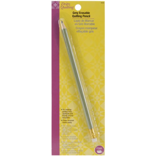 Dritz 3090 Erasable Marking Pencil, Light Grey - //coolthings.us