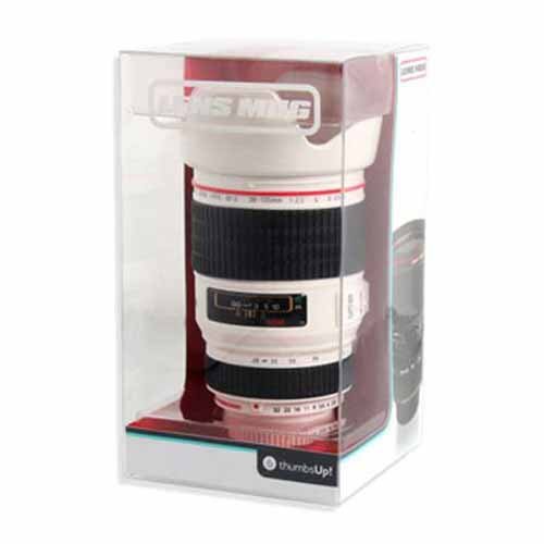 Thumbs Up Lens Cup Tazza Teleobiettivo, Bianco