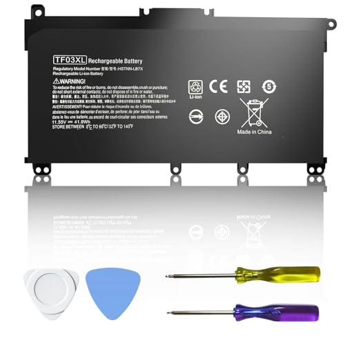 TF03XL 920070-855 920046-421 Battery for Hp Pavilion X360 15-CC123CL 17-AR050WM 14M-CD0003DX 14M-CD0001DX 14M-CD0XXX 15-CC060WM 15-CC023CL 15-CC050WM 15-CD040WM 15-CC1XX 15-CD 15-CC 14-BF 920046-121