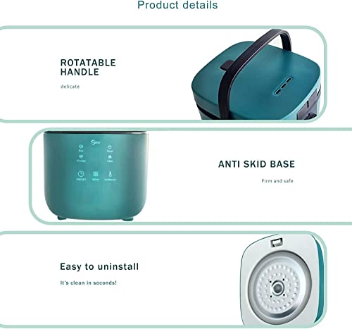 Mini Cuociriso da 1,2 Litri, per 1-2 Persone, 4