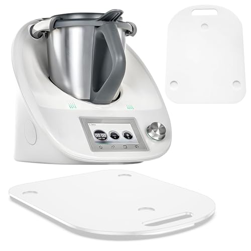 Sliding Board for Thermomix Tm6 Accessories, Thermomix Accessories- Glider Effortless Movement and Secure Standing (White)