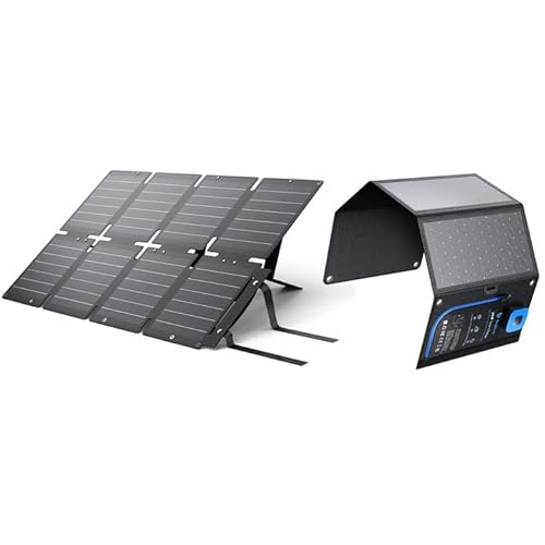 BigBlue 28W Solar Panel Charger Dual USB and BigBlue 60W