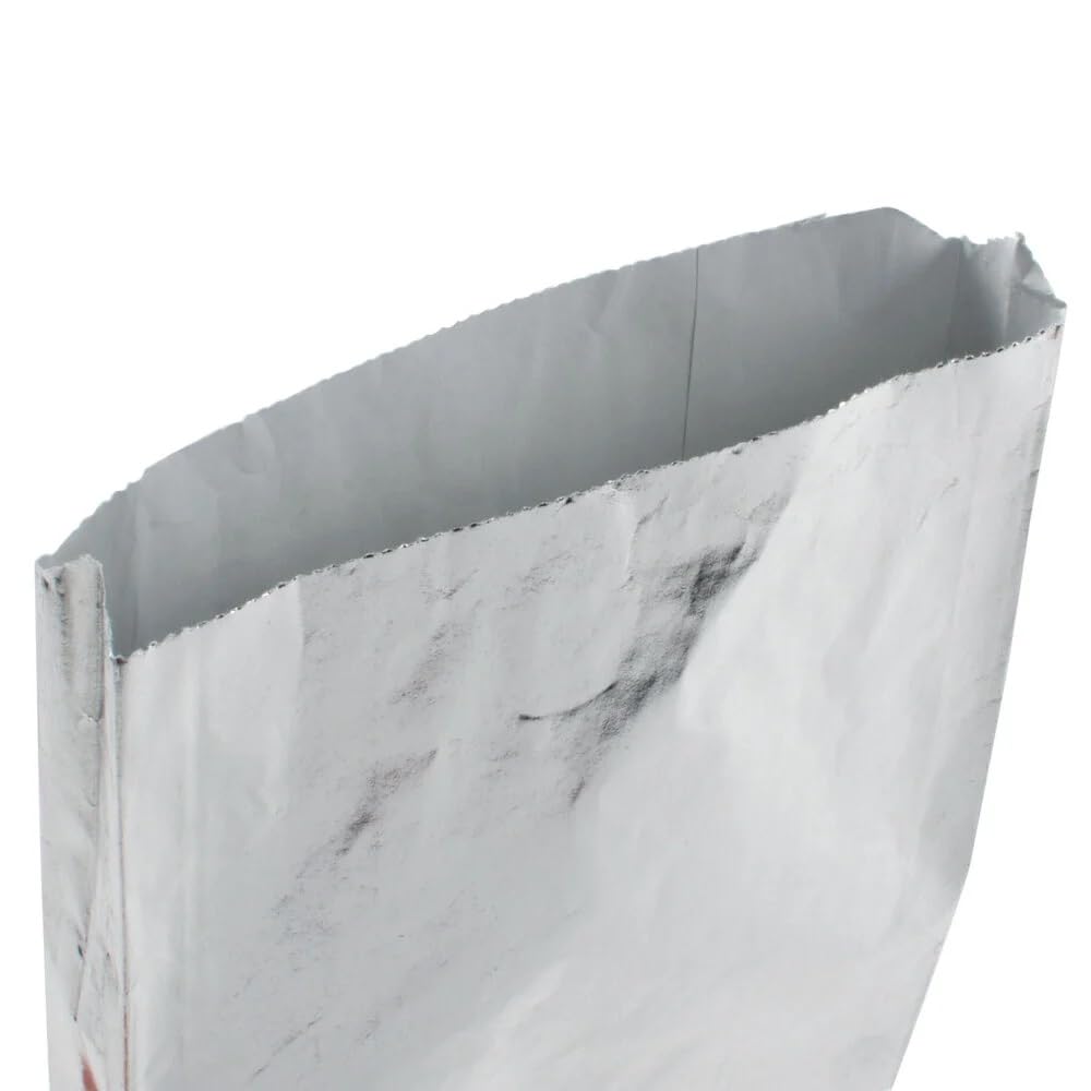 OCS Parts 100-Count 6" Foil Hamburger Bags | Heavy Duty Grease Resistant image 3