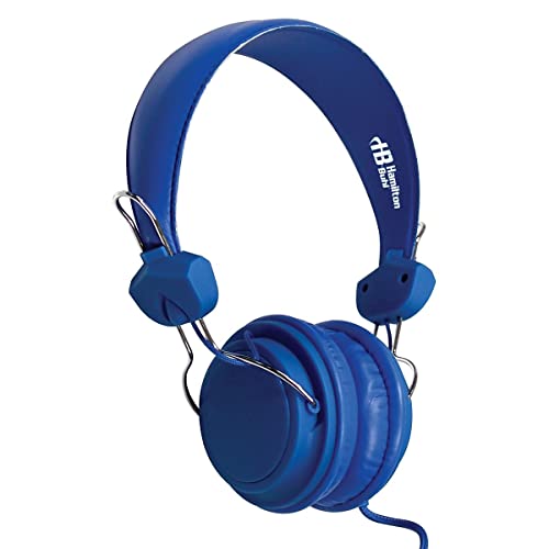 HamiltonBuhl TRRS Headset with in-Line Microphone Color: Blue