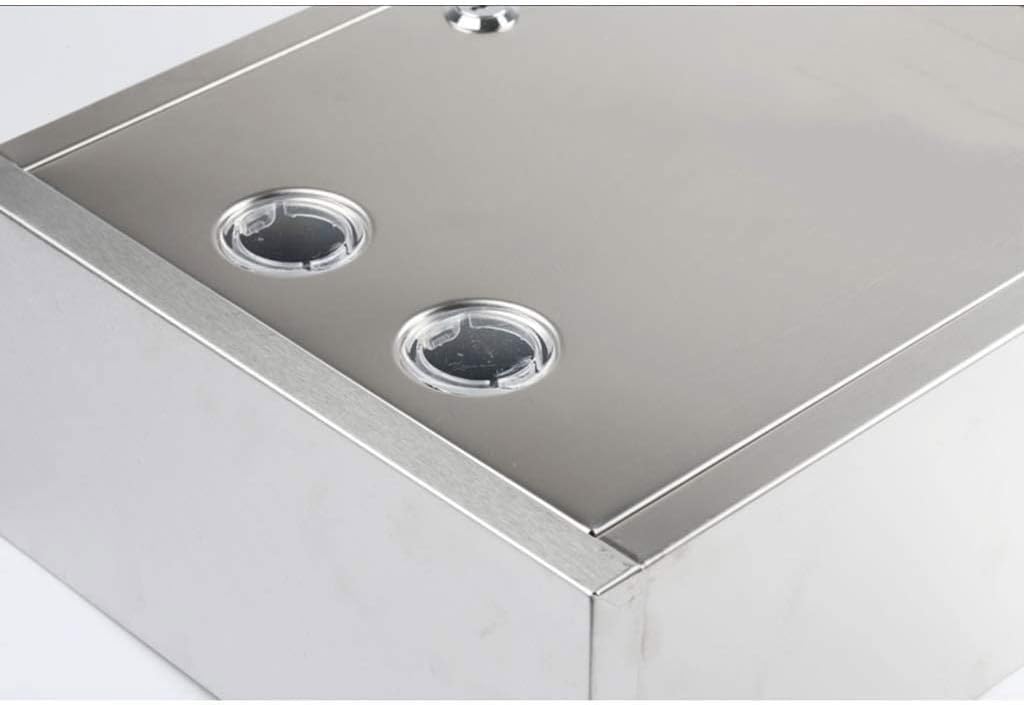 HBJWOV AWall Mounted Mail Box with Retrieval Door Keys and Newspaper Compartment