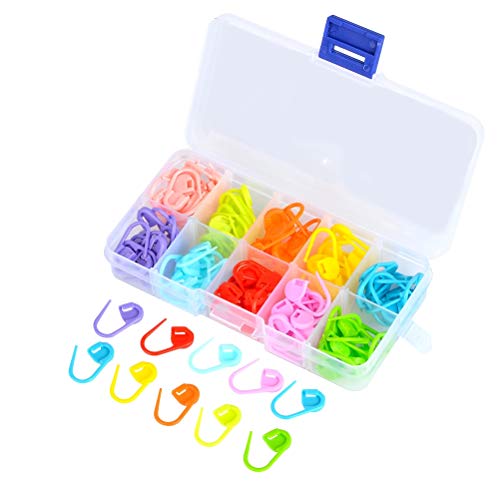TIMESETL Marqueur Maille pour Crochet 120Pcs Marqueur de Verrouil...