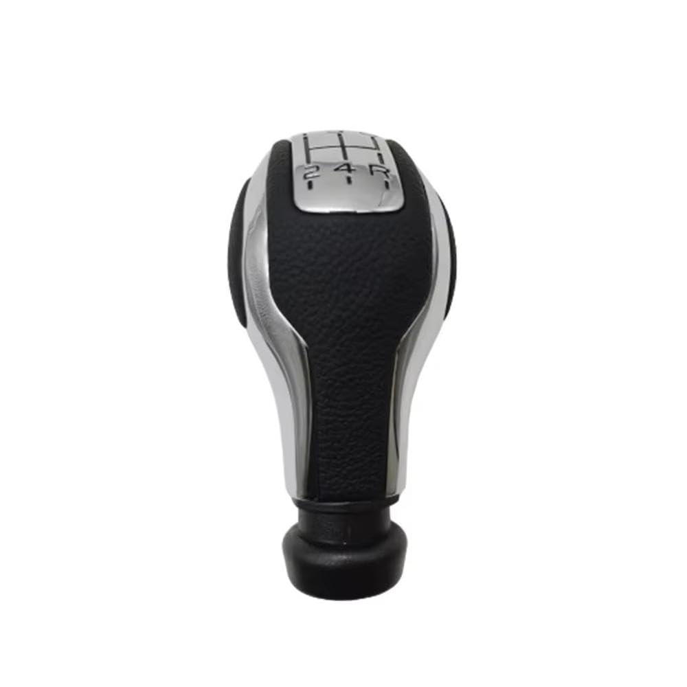 POANBCGY Auto Parts 5 Speed Leather Gear Shift Knob for Peugeot 106 206 206cc 207 307 308 408 607 608 for Citroen C2 C3 C4 C5