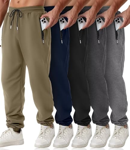 Pantalon de jogging homme sport et détente lot de 5 coloris variés