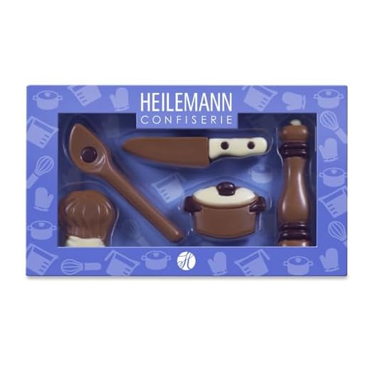 Heilemann Juego de cocina de chocolate con leche 100 g