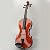 EKUL 15" Acoustic Viola Case Bow Rosin Nature Color