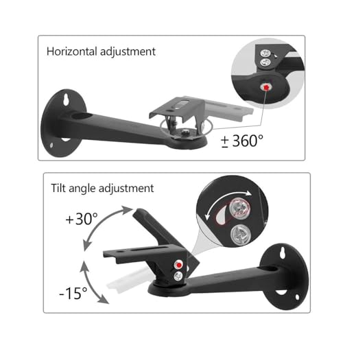Support de projecteur orientable à 360° avec fixation murale stable - 6