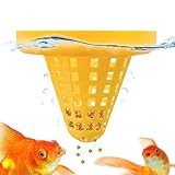 SVCEQZE Fütterring Für Aquarium | Schwimmender Fischfutterring für Flockenfutter,Anti-Sink-Design Für Fischfutter Bei Gewerblicher Nutzung In Restaurants Und Mietobjekten