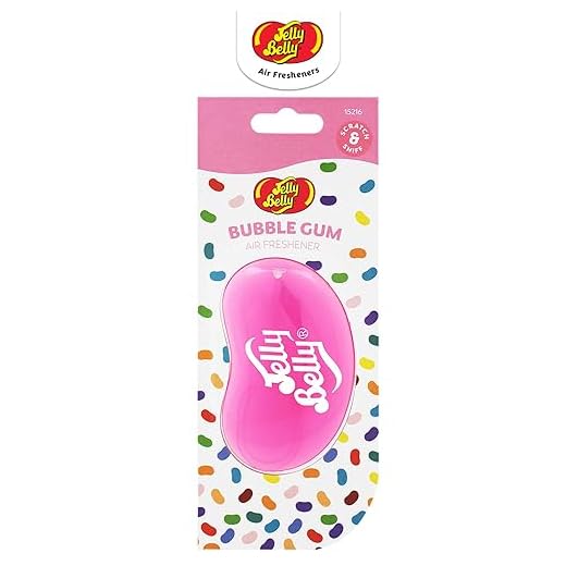 Jelly Belly 15216 3D Air désodorisant, Bubble Gum, Bubblegum