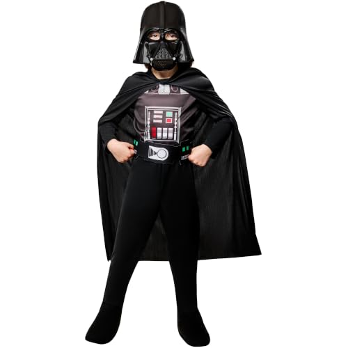 Rubie's Offizielles Disney Star Wars Darth Vader-Kostüm, Kindergröße M, Alter 5-6 Jahre,