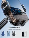 Cup Holder Phone Mount for Car, [Easy Install] Adjustable Long Neck Cup Phone Holder, [Thick Cases Friendly] Universal Car Phone Holder for iPhone, Samsung, Google and All 4"-7" Smartphones