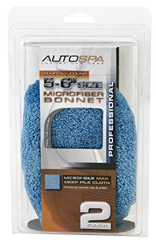 Carrand Polishing Bonnet, 5 to 6 in., PK2