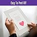 1274 PCS Pink Heart Shaped Stickers, Self-Adhesive Color-Code Stickers Love Decorative Labels Use for Valentine's Day, Holiday, Gifts, Wedding, Anniversary, Award Charts (1