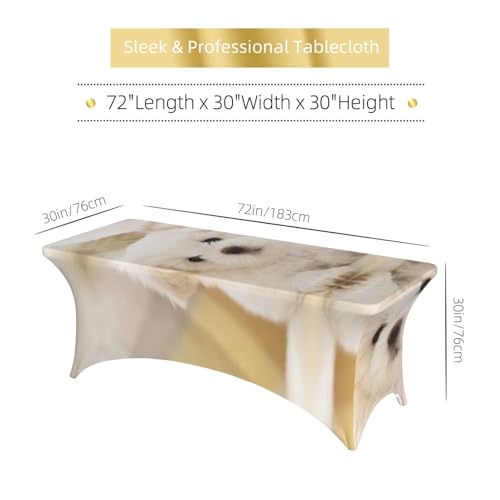 Nappe extensible élasthanne contre les taches pour table 1,8m - 7