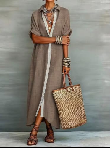 Pataka Devi linen dress – image 3